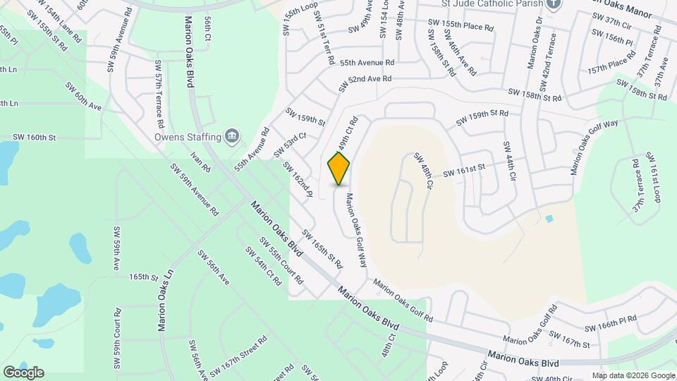 16195 SW 50th Terrace Rd Map and Location Details