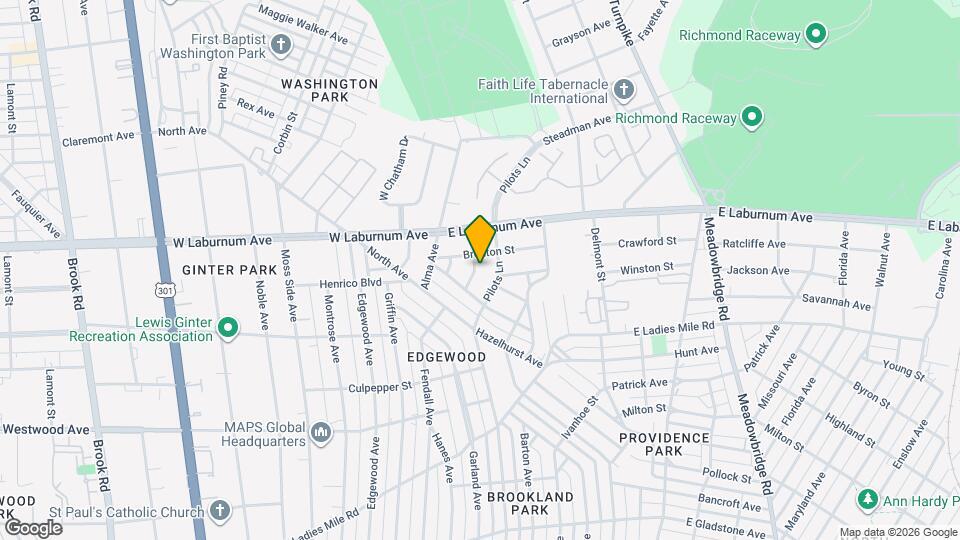 3609 Edgeton Cir Map and Location Details