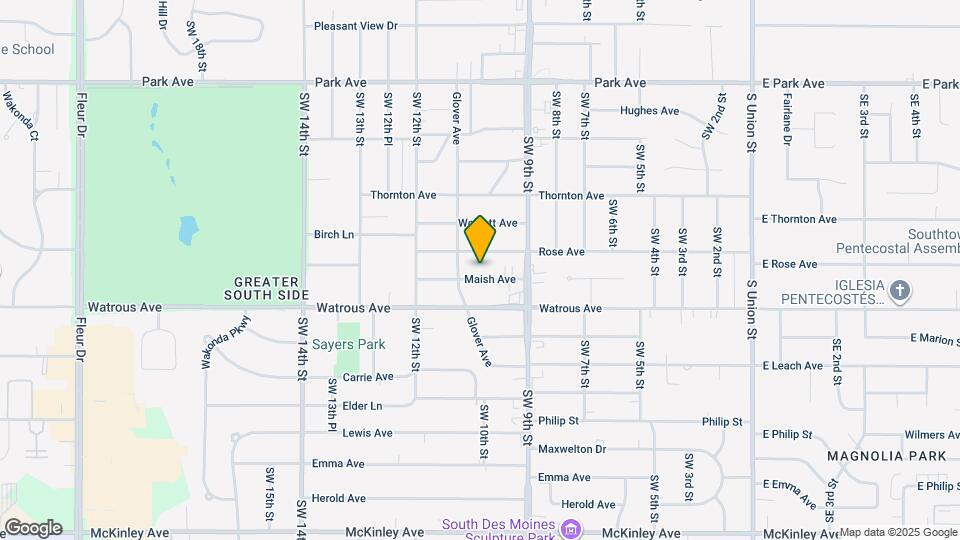 1001 Maish Ave Map and Location Details