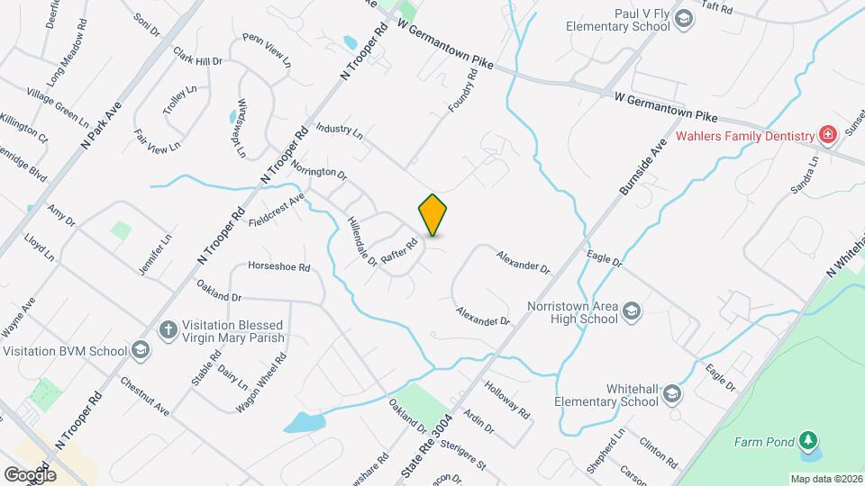 1125 Cathedral Ln Map and Location Details