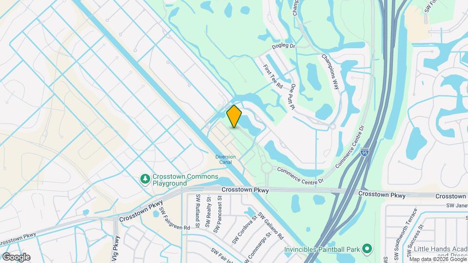 10160 SW Canossa Way Map and Location Details