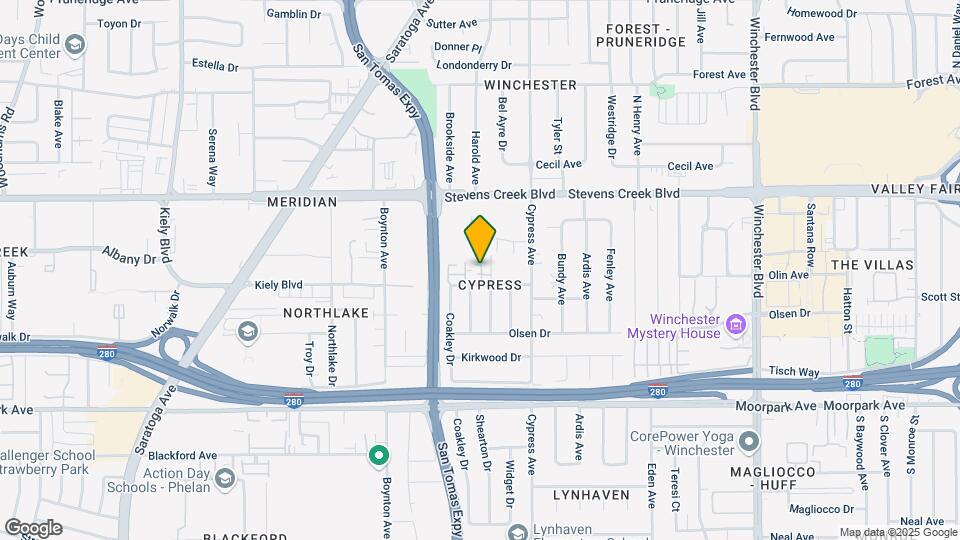 544 Boxleaf Ct Map and Location Details