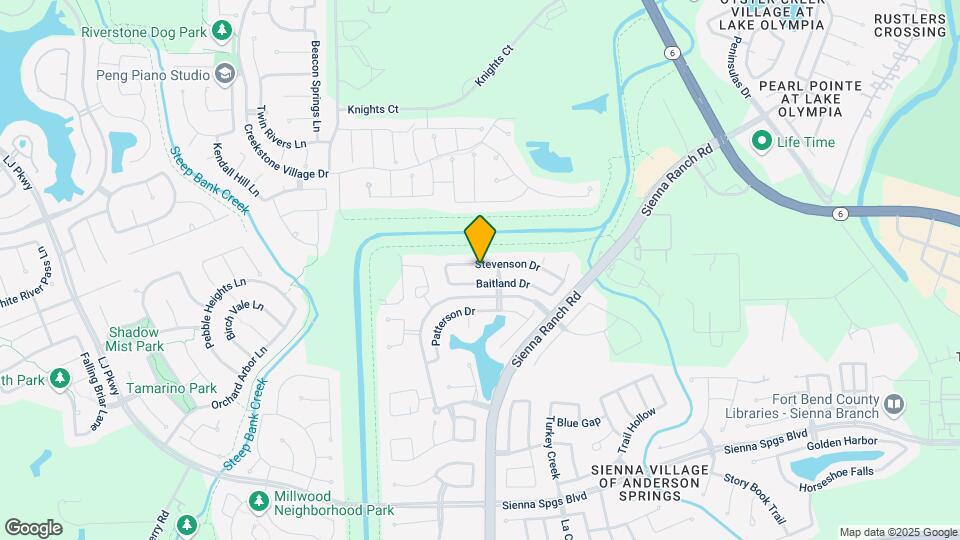 7010 Stevenson Dr Map and Location Details