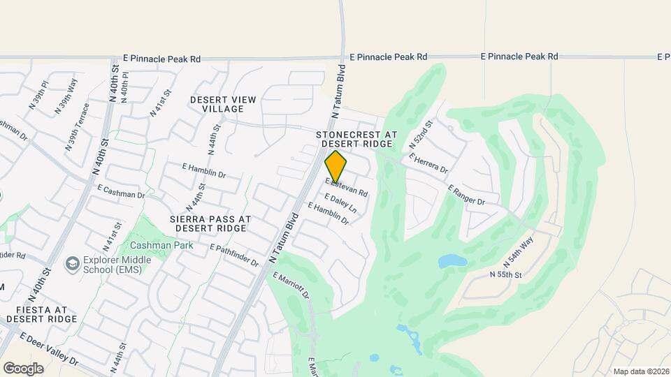 4823 E Estevan Rd Map and Location Details