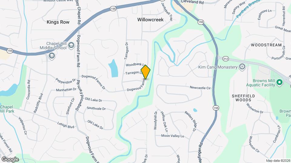 4503 Dogwood Farms Dr Map and Location Details