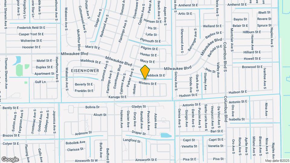 1029 Winters St E Map and Location Details