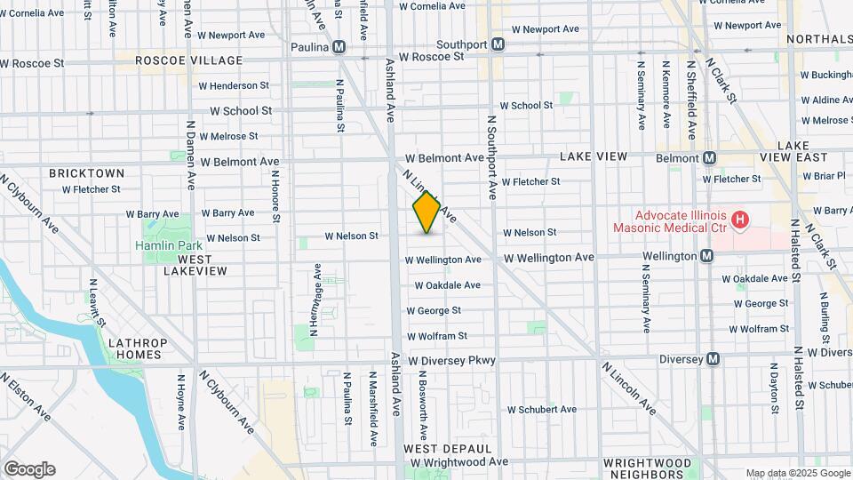 1521 W Nelson St Mapa y Detalles de la Ubicación