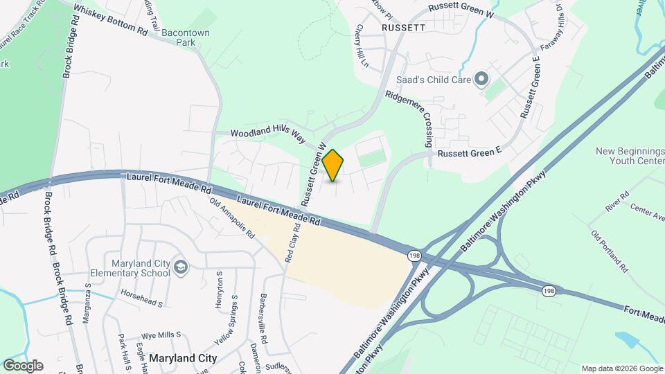 8616 Accokeek St Map and Location Details