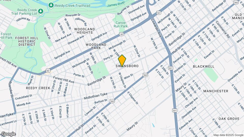 2500 Bainbridge St Map and Location Details