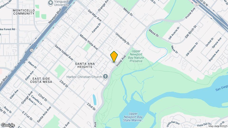 379 Monte Vista Ave Map and Location Details