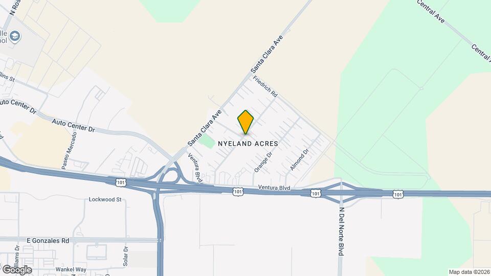 3502 Nyeland Ave Map and Location Details