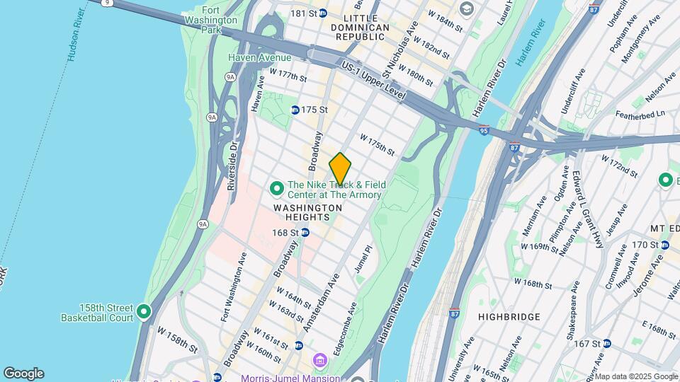 559 W 171st St Map and Location Details