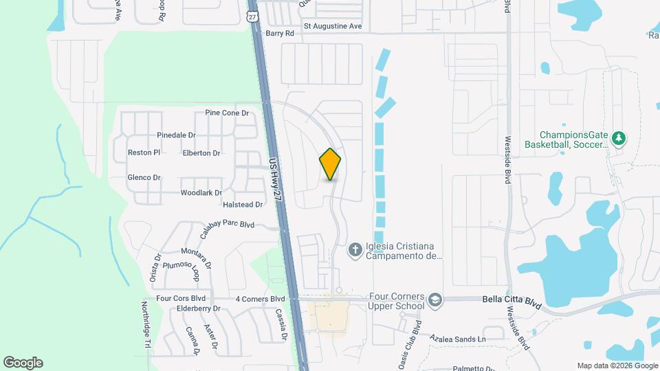 2646 Bella Vista Dr Map and Location Details
