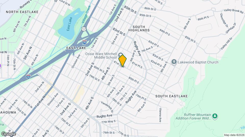 512 81st St S Mapa y Detalles de la Ubicación