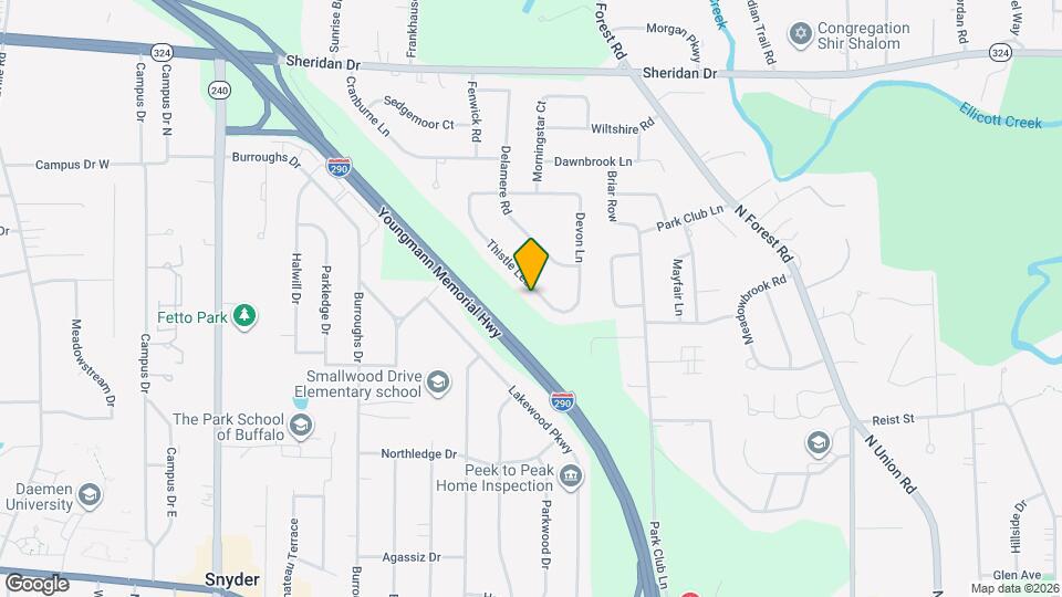 165 Thistle Lea Map and Location Details