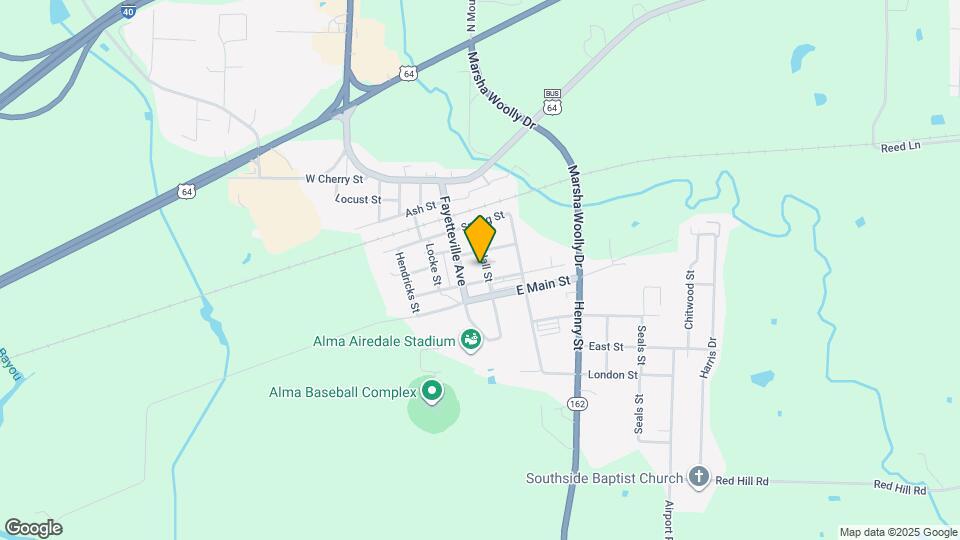 723 Hall St Map and Location Details