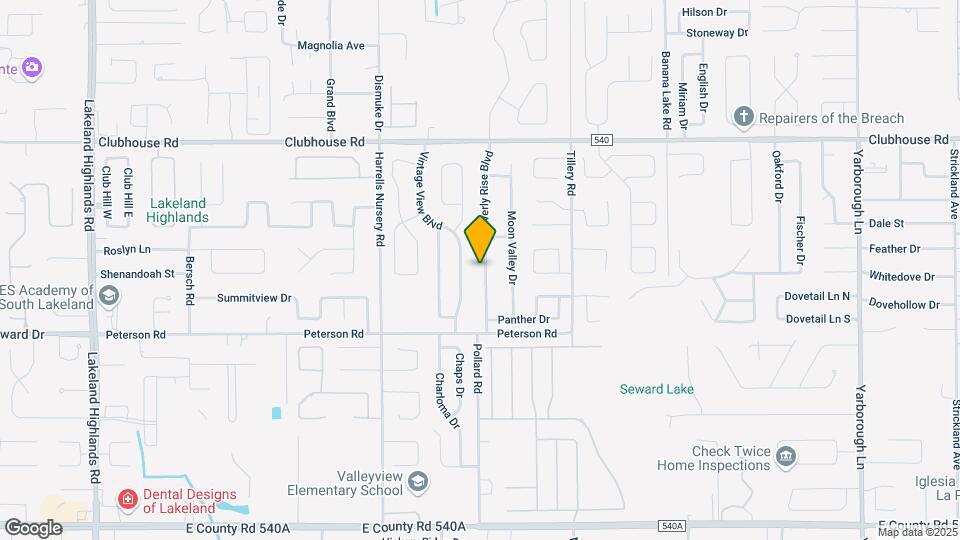 5581 Beverly Rise Blvd Map and Location Details