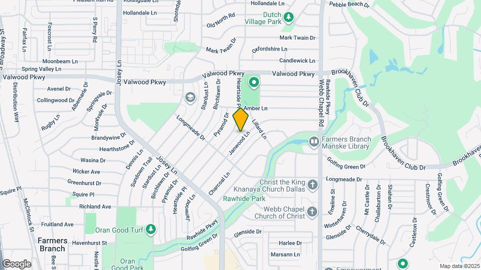 13809 Janwood Ln Map and Location Details