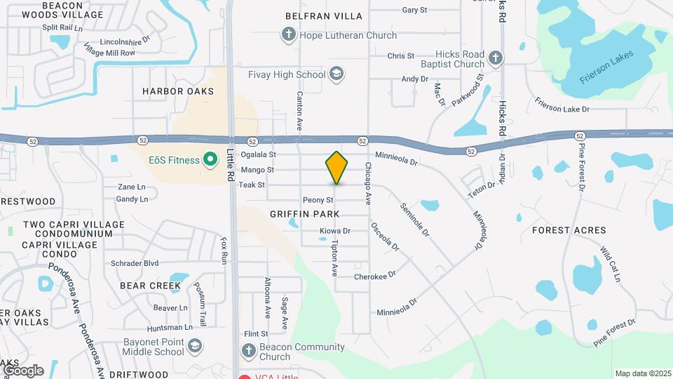 11804 Tipton Ave Mapa y Detalles de la Ubicación