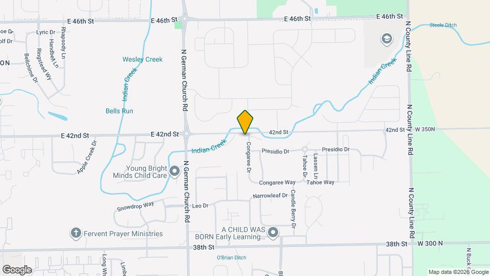 4158 Congaree Dr Map and Location Details
