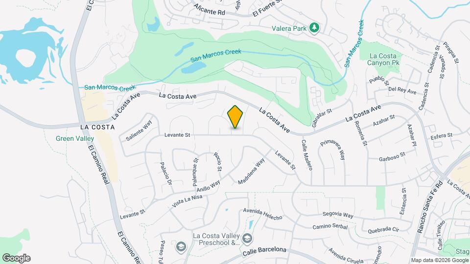 2504 Levante St Map and Location Details