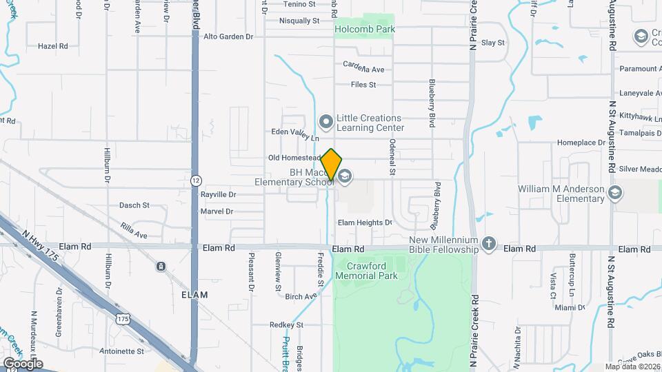 659 Holcomb Rd Map and Location Details