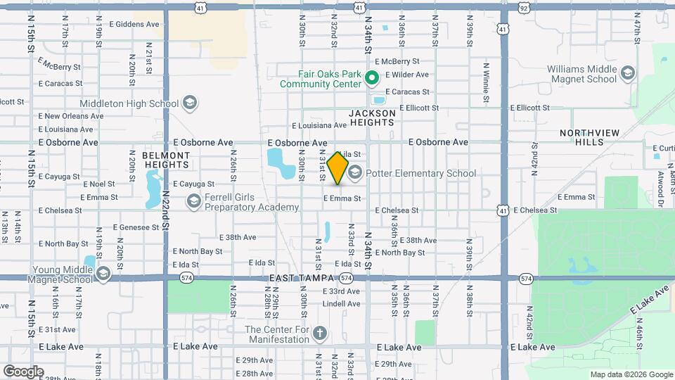 3111 E Cayuga St Map and Location Details