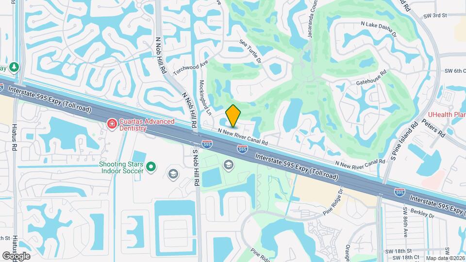 9723 N New River Canal Rd Map and Location Details