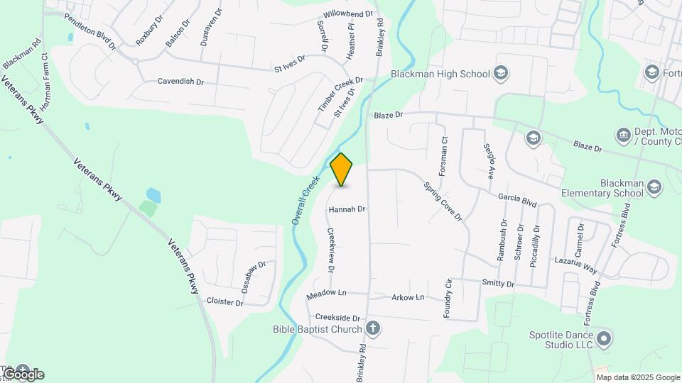 426 Creekview Dr Map and Location Details