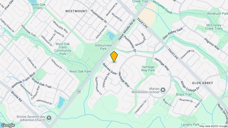 1593 Parish Ln Map and Location Details