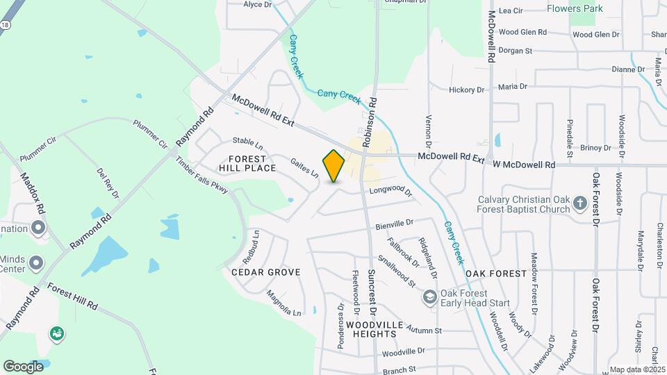 1936 Longwood Dr Map and Location Details