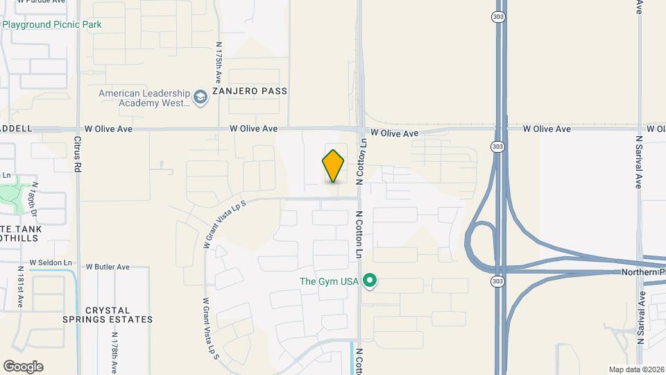 17149 W Lawrence Ln Map and Location Details