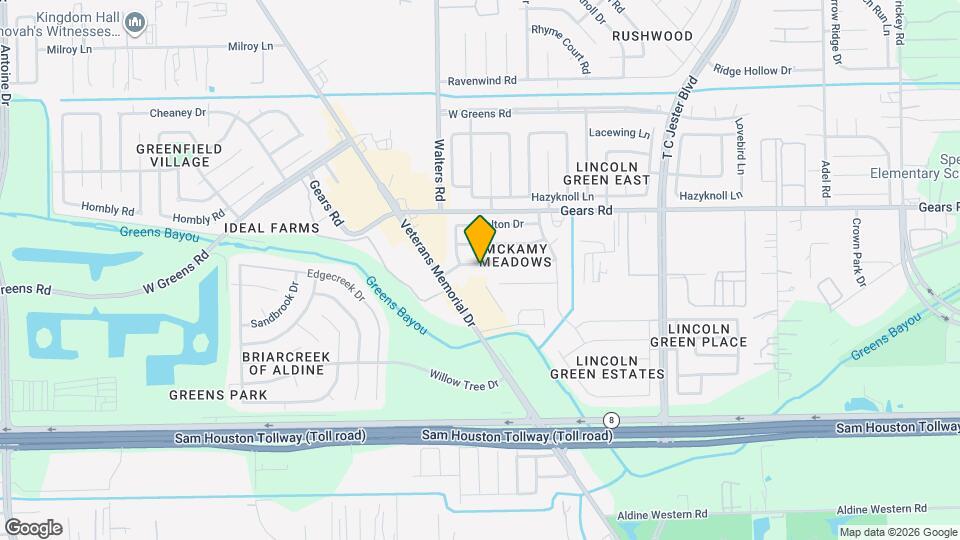 2811 Broad Haven Dr Map and Location Details