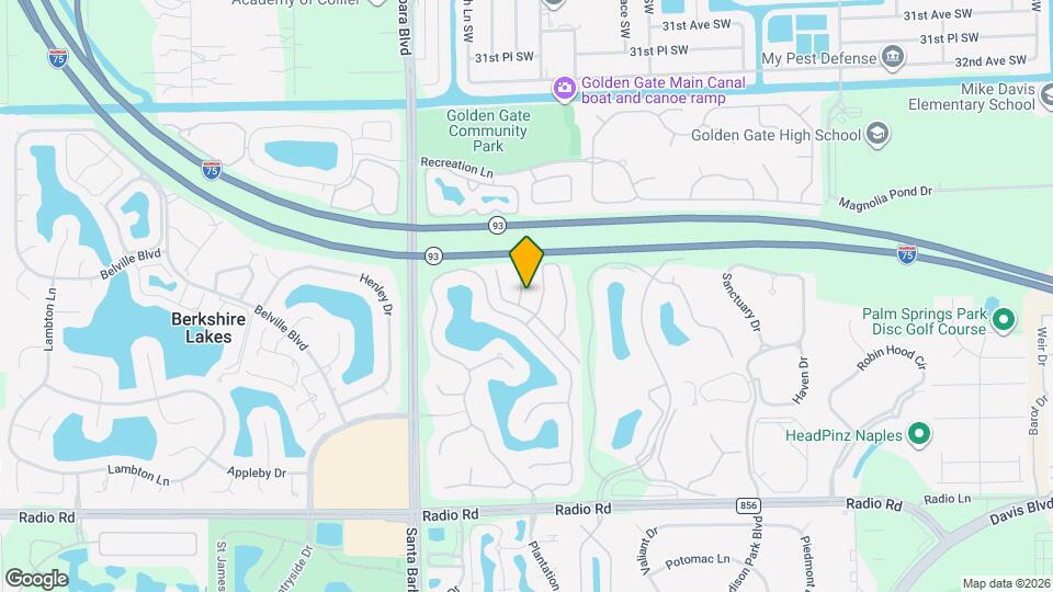 7820 Sandpine Ct Map and Location Details