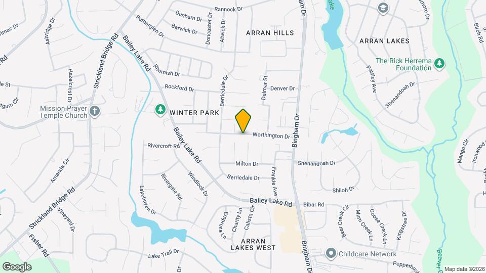 6327 Worthington Dr Map and Location Details