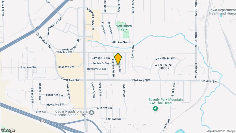 3114 Huxley Ln SW Map and Location Details