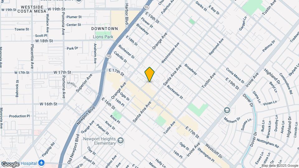 263 Cabrillo St Map and Location Details