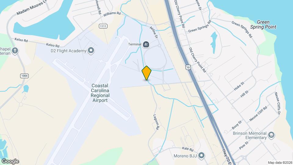 818 Airport Rd Map and Location Details