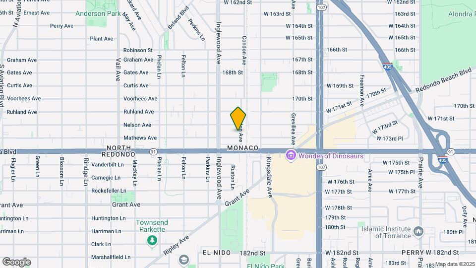 4705 W 173rd St Mapa y Detalles de la Ubicación