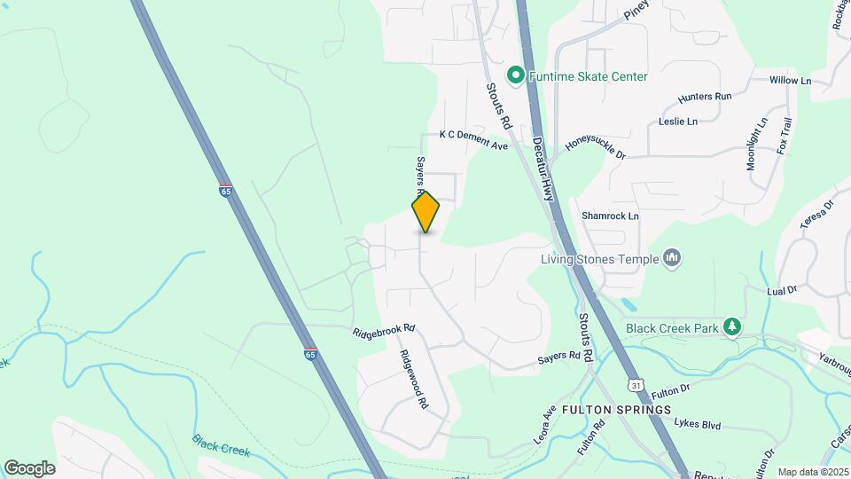 2813 Sayers Rd Map and Location Details