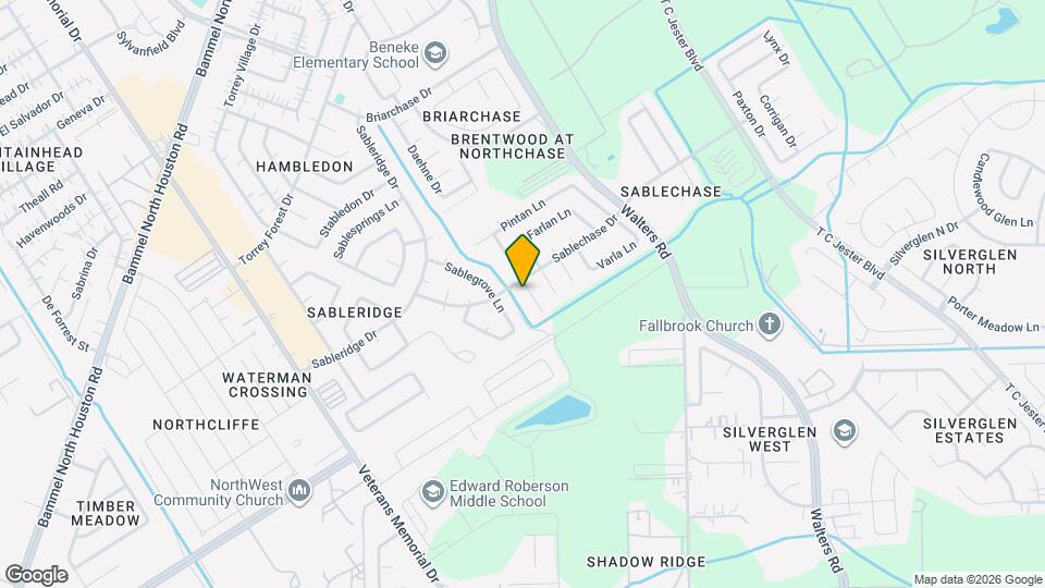 13643 Vickston Ln Map and Location Details