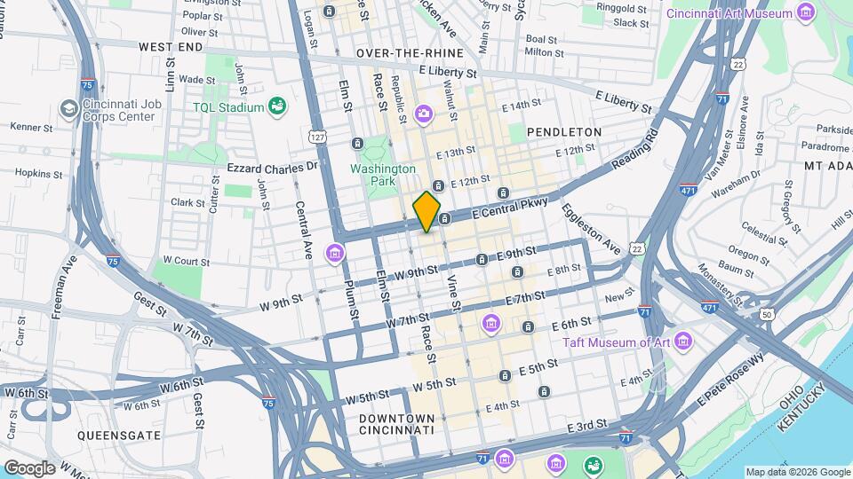 14 W Court St, Unit 7 Map and Location Details