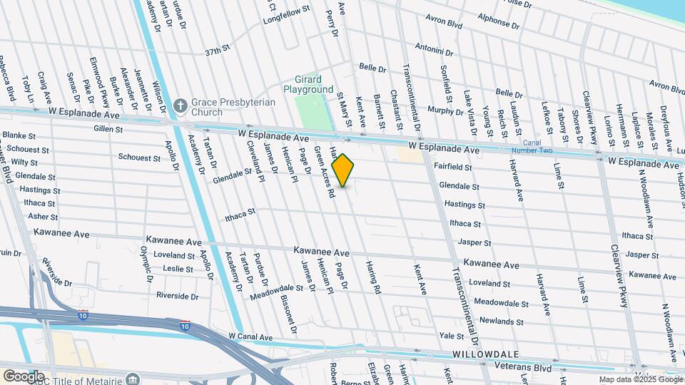 4104 Haring Rd Map and Location Details