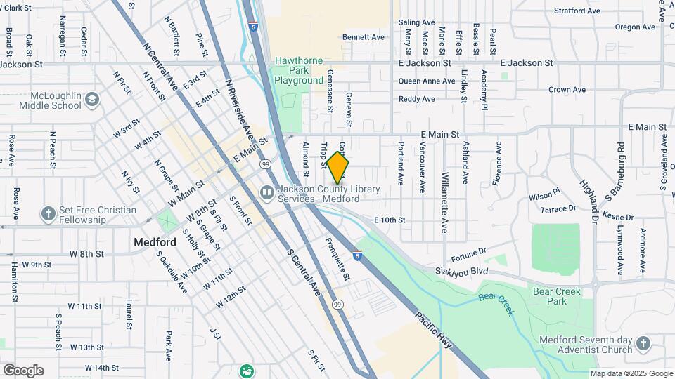 202-206 Cottage St Map and Location Details