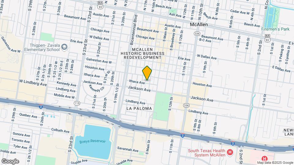 1510 Ithaca Ave Map and Location Details