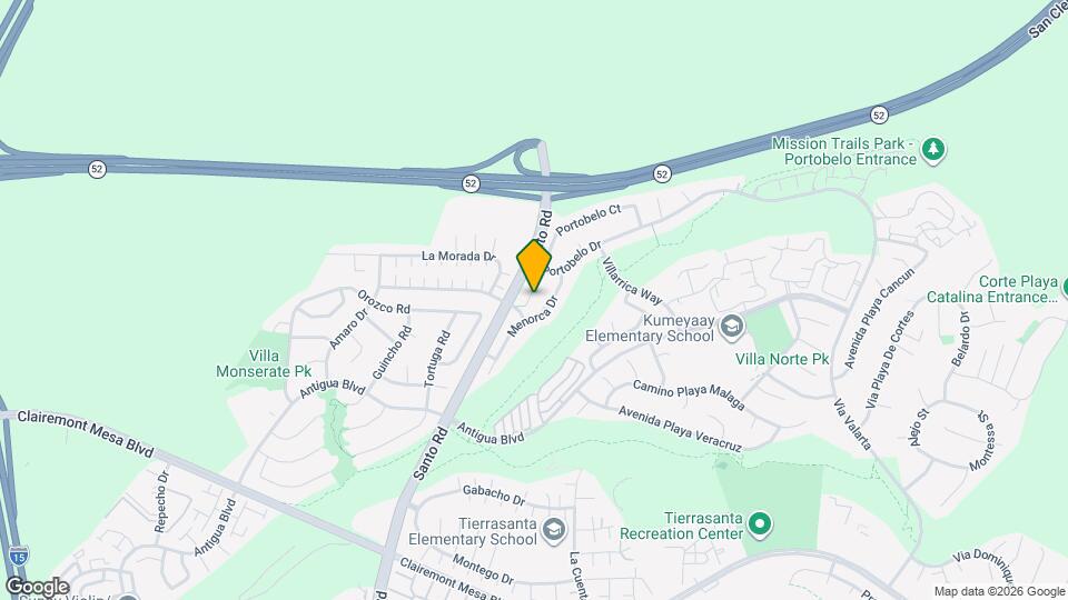 5821 Portobelo Ct Mapa y Detalles de la Ubicación