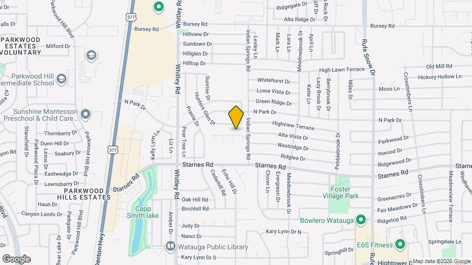 6305 Courtside Dr, Unit 1 Map and Location Details