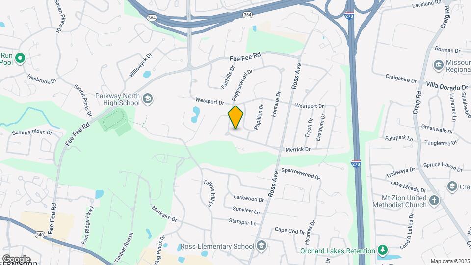 12579 Merrick Dr Map and Location Details