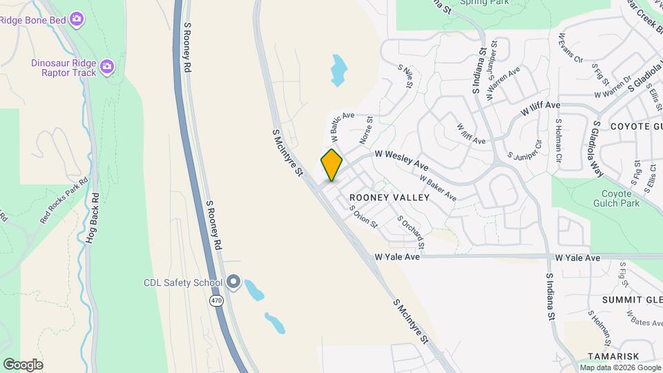 15616 W Wesley Ave Mapa y Detalles de la Ubicación