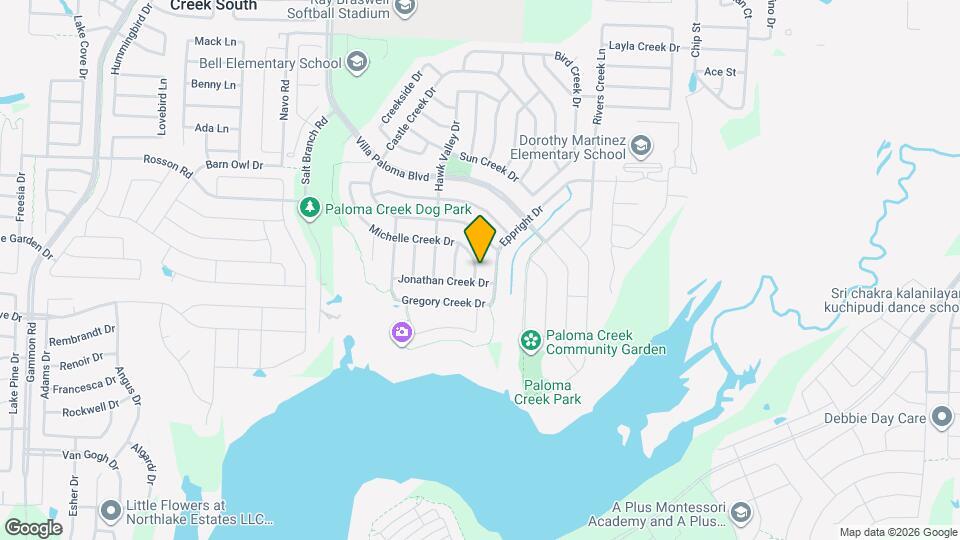 2413 Michelle Creek Dr Map and Location Details